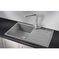 Кухонная мойка Granula GR-8002 (алюминиум) - Превью изображения №2 — Интернет-магазин ПроЗаказ