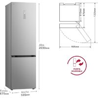 Холодильник LG DoorCooling+ GBV7270EPY - Превью изображения №3 — Интернет-магазин ПроЗаказ