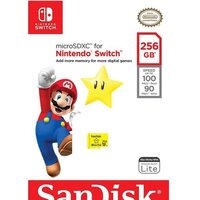 Карта памяти SanDisk Nintendo Switch Licensed Card Super Mario Edition microSDXC 256GB SDSQXAO-256G-GNCZN - Превью изображения №5 — Интернет-магазин ПроЗаказ