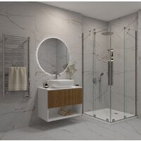  ЗОВ Тумба под умывальник Кито-2 100 2K100LW0MRMC (белый/тростник) - Превью изображения №6 — Интернет-магазин ПроЗаказ