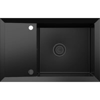 Кухонная мойка Kernau KGS Y 6078 1B1D Deep Black - Превью изображения №2 — Интернет-магазин ПроЗаказ