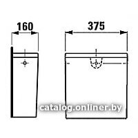Бачок для унитаза Laufen Pro 8299530008731 - Превью изображения №2 — Интернет-магазин ПроЗаказ