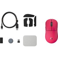 Игровая мышь Logitech Pro X Superlight 2c (розовый) - Превью изображения №6 — Интернет-магазин ПроЗаказ
