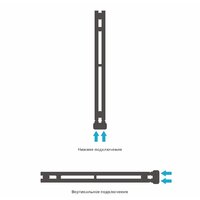 Полотенцесушитель Сунержа Нюанс EU50+ 840х50 00-0212-0840 - Превью изображения №4 — Интернет-магазин ПроЗаказ
