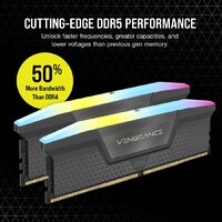 Оперативная память Corsair Vengeance RGB 2x16ГБ DDR5 5200 МГц CMH32GX5M2B5200Z40K - Превью изображения №3 — Интернет-магазин ПроЗаказ