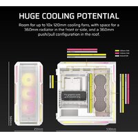 Корпус Corsair 5000T LX RGB CC-9011299-WW - Превью изображения №5 — Интернет-магазин ПроЗаказ