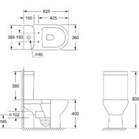 Унитаз напольный Lauter W224 2110224 + гигиенический душ Mist 21TZ221CH (горизонтальный выпуск) - Превью изображения №28 — Интернет-магазин ПроЗаказ
