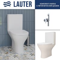 Lauter W224 2110224 + гигиенический душ Mist 21TZ221CH (горизонтальный выпуск)