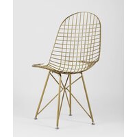 Стул Stool Group Eiffel (золотой/белая подушка) - Превью изображения №6 — Интернет-магазин ПроЗаказ