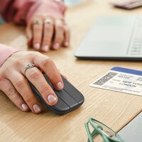 Мышь Logitech Mobi Fold (графитовый) - Превью изображения №7 — Интернет-магазин ПроЗаказ