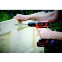 Дрель-шуруповерт Black & Decker BDCDD12 (с 1-м АКБ и без кейса) - Превью изображения №5 — Интернет-магазин ПроЗаказ