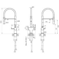 Смеситель Paulmark Gravity Gr213188-G - Превью изображения №2 — Интернет-магазин ПроЗаказ