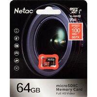 Карта памяти Netac P500 Extreme Pro 64GB NT02P500PRO-064G-S - Превью изображения №5 — Интернет-магазин ПроЗаказ