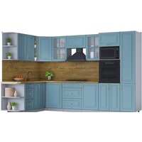 Интерлиния Мила Шато 1.88x3.2 ВТ левая (океан/океан/дуб бунратти)