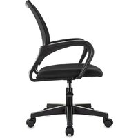 Офисное кресло Бюрократ Domfy CH X-Room (черный) - Превью изображения №4 — Интернет-магазин ПроЗаказ