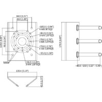 Крепление для камер видеонаблюдения Dahua DH-PFA150 - Превью изображения №6 — Интернет-магазин ПроЗаказ