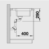 Кухонная мойка Blanco Etagon 500-IF/A [521748] - Превью изображения №5 — Интернет-магазин ПроЗаказ