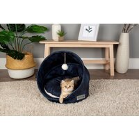 Лежак Scruffs Kensington Cat Cave 661808 (синий) - Превью изображения №4 — Интернет-магазин ПроЗаказ