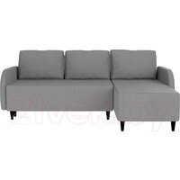 Угловой диван Mio Tesoro Velke SB3CHL (Malmo 90 Grey) - Превью изображения №2 — Интернет-магазин ПроЗаказ