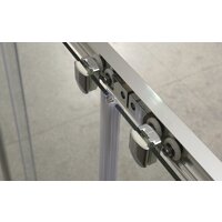 Душевая дверь BelBagno Unique-BF-2-150/180-P-Cr (матовое стекло) - Превью изображения №3 — Интернет-магазин ПроЗаказ