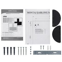 Кухонная вытяжка Krona Jina 500 PB (черный) - Превью изображения №9 — Интернет-магазин ПроЗаказ