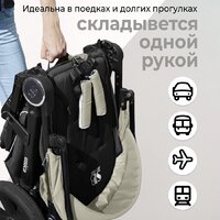 Коляска прогулочная «книга» Sweet Baby Unica (оливковый зеленый) - Превью изображения №10 — Интернет-магазин ПроЗаказ