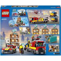 Конструктор LEGO City 60321 Пожарная команда - Превью изображения №38 — Интернет-магазин ПроЗаказ