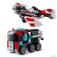Конструктор LEGO Creator 31146 Грузовик-платформа с вертолетом 3в1 - Превью изображения №6 — Интернет-магазин ПроЗаказ