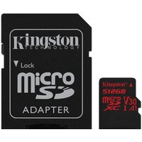 Kingston Canvas React SDCR/512GB microSDXC 512GB + адаптер