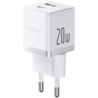 Baseus Palm Fast Charger C+U 20W EU P10111608213-00 (белый)