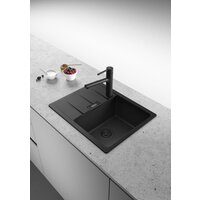 Кухонная мойка Franke Centro CNG 611-62 114.0757.388 (черный матовый) - Превью изображения №3 — Интернет-магазин ПроЗаказ