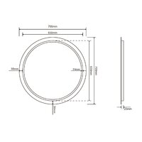  Roxen Зеркало Brimen 510195-70 70х70 - Превью изображения №10 — Интернет-магазин ПроЗаказ