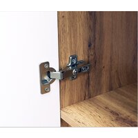  Doratiz Шкаф-пенал для ванной Сицилия 40 2712.312 (дуб вотан, подвесной) - Превью изображения №10 — Интернет-магазин ПроЗаказ