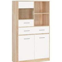 Империал Стелс 1в2д1ящ (дуб сонома/белый)