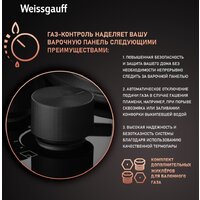 Варочная панель Weissgauff HGG 640 BGB - Превью изображения №6 — Интернет-магазин ПроЗаказ