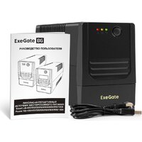 Источник бесперебойного питания ExeGate Power NB-650.LED.AVR.2SH.USB - Превью изображения №7 — Интернет-магазин ПроЗаказ