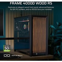 Корпус Corsair Frame 4000D Wood RS CC-9011340-WW - Превью изображения №4 — Интернет-магазин ПроЗаказ
