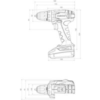 Дрель-шуруповерт Metabo BS 14.4 602206550 (с 2-мя АКБ, кейс) - Превью изображения №2 — Интернет-магазин ПроЗаказ