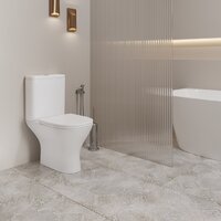 Унитаз напольный Lauter W224 2110224 + гигиенический душ Rainix 21LT7712BM (горизонтальный выпуск) - Превью изображения №9 — Интернет-магазин ПроЗаказ