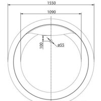 Ванна BelBagno BB30-1550 155x155 - Превью изображения №9 — Интернет-магазин ПроЗаказ