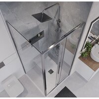 Душевой уголок Niagara 100x100x195 NG-64-10A-A100-34 (хром/прозрачное стекло) - Превью изображения №9 — Интернет-магазин ПроЗаказ