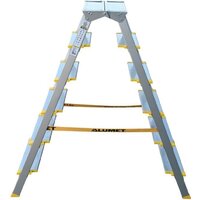 Лестница-стремянка Алюмет ASD 5206 (2х6 ступеней) - Превью изображения №2 — Интернет-магазин ПроЗаказ