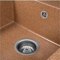 Кухонная мойка Saniteco Fama (терракот) - Превью изображения №9 — Интернет-магазин ПроЗаказ