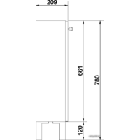  Cersanit Melar тумба под умывальник Como 40 [S614-008] - Превью изображения №3 — Интернет-магазин ПроЗаказ