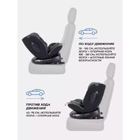 Детское автокресло Rant Helix Isofix AY819 (серый) - Превью изображения №5 — Интернет-магазин ПроЗаказ