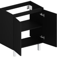  ЗОВ Тумба под умывальник Монови 80 M80LG0LGS (напольная/антрацит) - Превью изображения №5 — Интернет-магазин ПроЗаказ