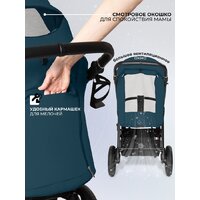 Коляска прогулочная «книга» Sweet Baby Contente Plus Basic (темно-зеленый) - Превью изображения №6 — Интернет-магазин ПроЗаказ