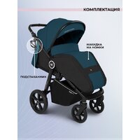 Коляска прогулочная «книга» Sweet Baby Contente Plus Basic (темно-зеленый) - Превью изображения №11 — Интернет-магазин ПроЗаказ