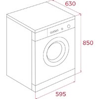 Стирально-сушильная машина TEKA WDK 81050 WH - Превью изображения №2 — Интернет-магазин ПроЗаказ