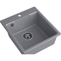 Кухонная мойка GranFest Urban GF-UR-644 (темно-серый) - Превью изображения №2 — Интернет-магазин ПроЗаказ